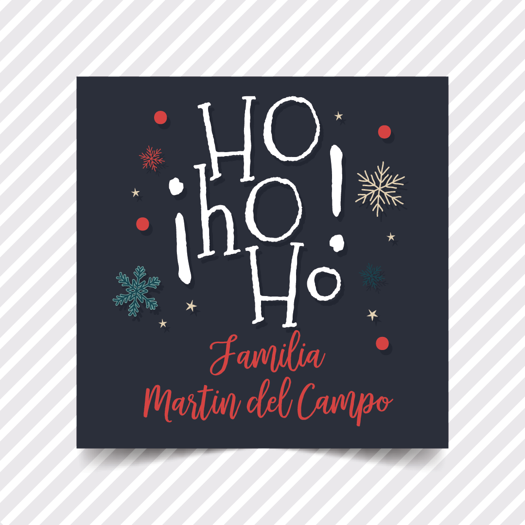 Etiquetas Regalo Navidad 13 - 36 pzas