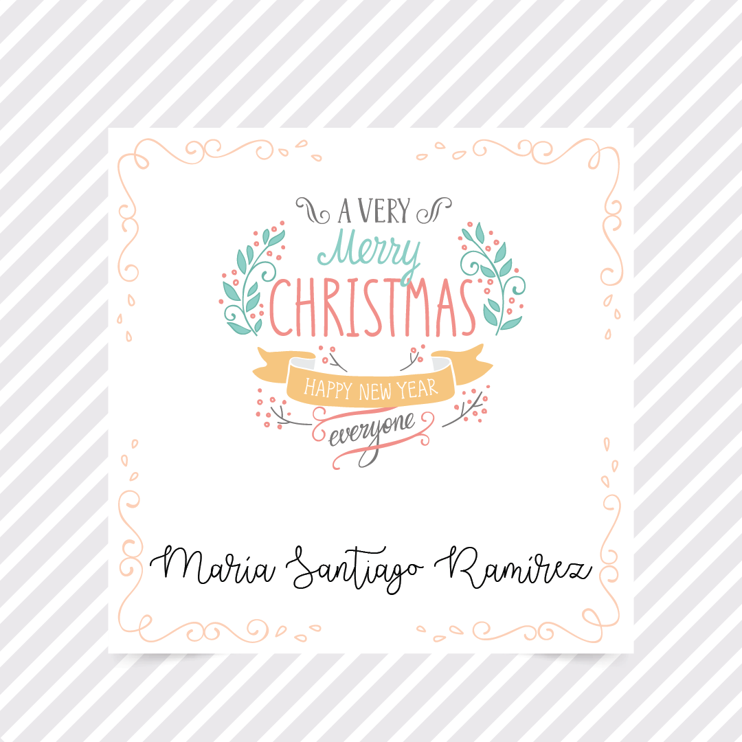 Etiquetas Regalo Navidad 02 - 36 pzas
