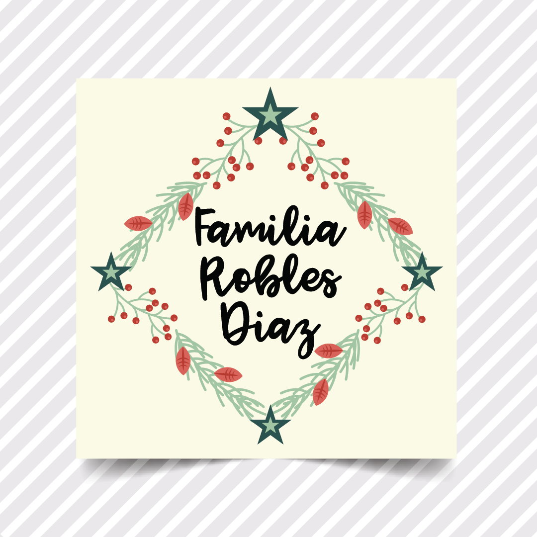 Etiquetas Regalo Navidad 29 - 36 pzas