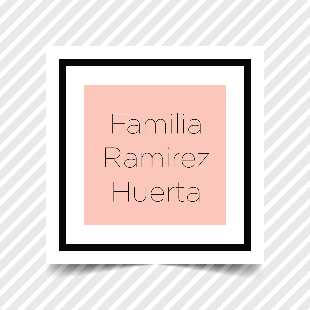 Etiquetas Regalo Familia 16 - 36 pzas