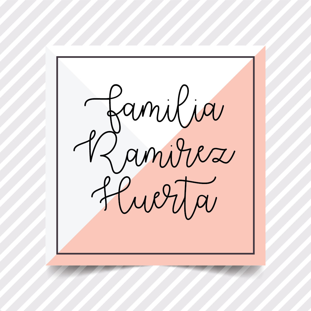 Etiquetas Regalo Familia 17 - 36 pzas