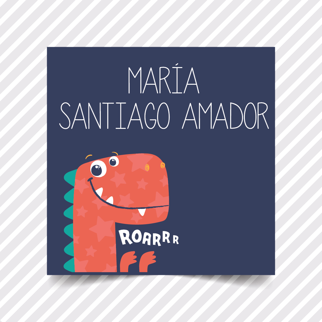Etiquetas Regalo Niños 37 - 36 pzas