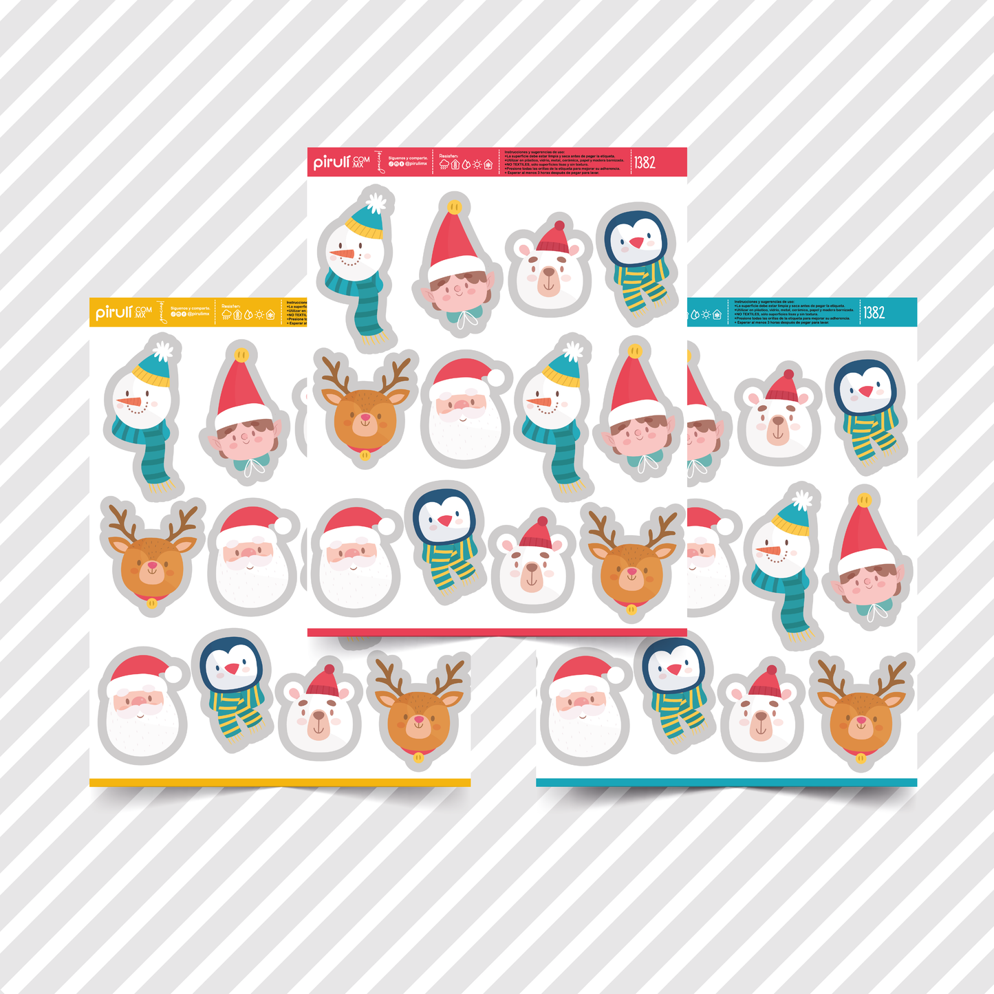 Etiquetas Regalo Navidad 32 - 36 pzas